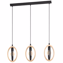 EGLO Basildon, Support de fixation, Noir, Marron, Noir, Marron, Noir, Intérieure, IP20
