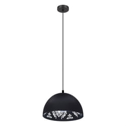 EGLO Congresbury éclairage en suspension E27 40 W Noir, Blanc