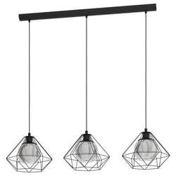 EGLO Vernham éclairage en suspension Support de fixation E27 40 W Noir