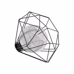 EGLO 43484, Noir, Acier, Universel, IP20, II, E27