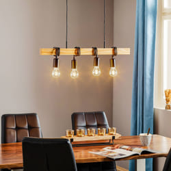 EGLO TOWNSHEND éclairage en suspension Support flexible E27 60 W
