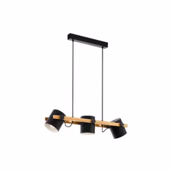 Nom du produit : Suspension Marque du produit : EGLO Couleur : Noir Style : Industriel Matière de la structure : Acier Matièr ...