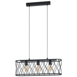 EGLO GILTSPUR éclairage en suspension Support de fixation E27 40 W Noir