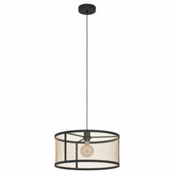 EGLO Dellow éclairage de plafond Noir E27