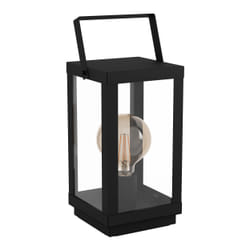 EGLO Bradford 1 lampe de table E27 60 W Noir, Transparent