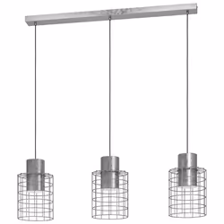 EGLO Milligan, Support de fixation, Blanc, Zinc, Argent, Blanc, Acier, Intérieure, IP20