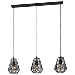 EGLO Stype éclairage en suspension Support de fixation E27 Noir