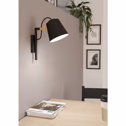 EGLO LACEY Noir, Marron Adapté à une utilisation à l'intérieur E14 40 W