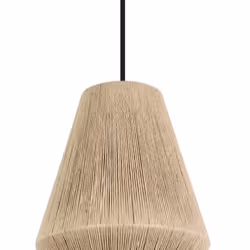 EGLO Alderney éclairage en suspension Support flexible E27 40 W Noir, Naturel