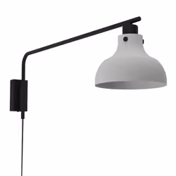 EGLO MATLOCK, Surface, 1 ampoule(s), E27, IP20, Noir, Gris