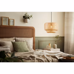 EGLO Hängeleuchte HETTONLE schwarz 43868E27 1X40W Stahl D 420mm 43868 éclairage de plafond E27 40 W - Vue supplémentaire 5