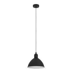 EGLO Pendelleuchte LB23 Priddy schwarz E27 éclairage de plafond 40 W