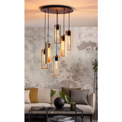 EGLO LITTLETON éclairage en suspension Support flexible E27 40 W