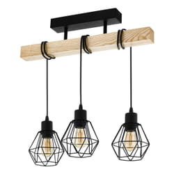 EGLO Townshend 5 éclairage en suspension Support flexible E27 60 W