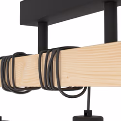 EGLO Townshend 5 éclairage en suspension Support flexible E27 60 W