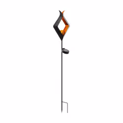 EGLO 48702, Figurine lumineuse décorative, Marron, Orange, Verre, Acier, Ambiance, III, 1 lampe(s)