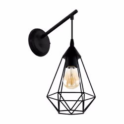 EGLO Tarbes, Surface, Autres, 1 ampoule(s), E27, IP20, Noir
