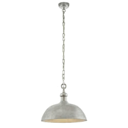EGLO Easington éclairage en suspension Support flexible E27 Nickel