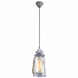 EGLO Bradford, Support flexible, Argent, Transparent, Transparent, Acier, Verre, Intérieure