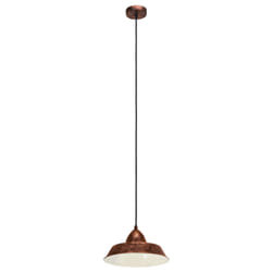 EGLO Auckland éclairage en suspension Support flexible E27 Cuivre