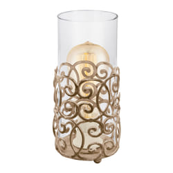 EGLO Cardigan lampe de table E27 Marron, Transparent