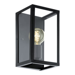 EGLO Charterhouse Noir, Transparent Adapté à une utilisation à l'intérieur E27