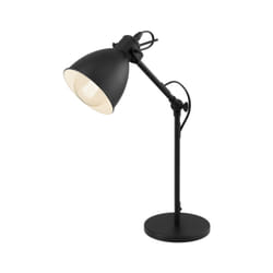 EGLO Priddy lampe de table E27 Noir, Blanc