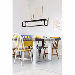 EGLO Elswick éclairage en suspension Support flexible E27 Noir