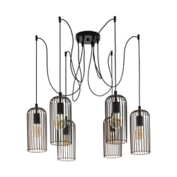 EGLO 49643 éclairage en suspension E27 60 W Noir, Cuivre