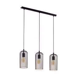 EGLO 49645, Noir, Cuivre, Noir, Cuivre, Acier, Noir, Intérieure, I