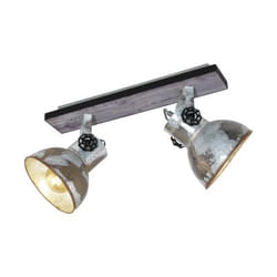 EGLO 49649 spot d'éclairage Spot d'éclairage de surface Noir, Marron E27 LED 40 W