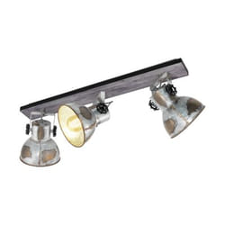 EGLO 49652 spot d'éclairage Spot d'éclairage de surface Noir, Zinc E27 40 W