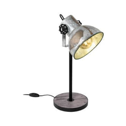 EGLO 49718 lampe de table E27 40 W Noir, Marron