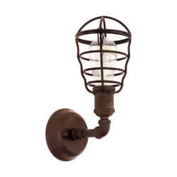 EGLO Port Seton, Surface, 1 ampoule(s), E27, IP20, Marron