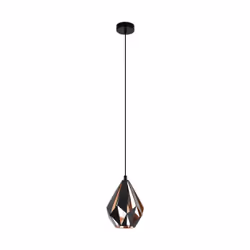 EGLO 49997, Support flexible, Noir, Cuivre, Noir, Cuivre, Acier, Chambre à coucher, Noir