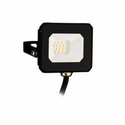 Projecteur led noir 10W 850 lumens 4000K IP65 sans detecteur