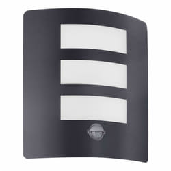 Applique Extérieur Acier Noir Dectecteur E27 Max 40w Ip44