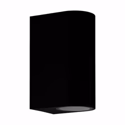 applique int/ext noir 2xgu10 livre sans ampoule ip44