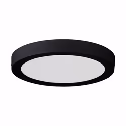 plafonnier led noir diam 30cm 2750 lumens 4000k
