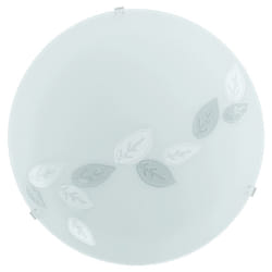 Applique/Plafonnier MARS E27 1X25W en acier blanc D250mm