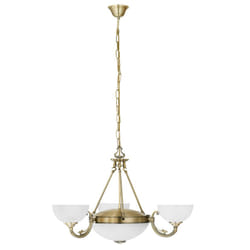 EGLO Savoy éclairage en suspension Support de fixation E27 60 W Bronze