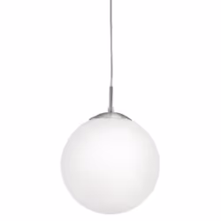 EGLO RONDO, Support flexible, Nickel, Blanc, Acier, Verre, IP20