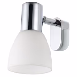 EGLO STICKER, Surface, 1 ampoule(s), E14, IP20, Chrome, Blanc