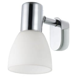 EGLO STICKER Chrome, Blanc Adapté à une utilisation à l'intérieur E14 40 W