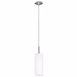 EGLO TROY 3, Support flexible, Nickel, Blanc, Acier, Verre, IP20