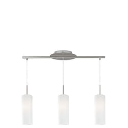 EGLO TROY 3 éclairage en suspension Support flexible E27 60 W Nickel