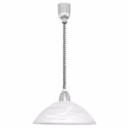 EGLO LORD 2, Support flexible, Argent, Blanc, Plastique, Acier, Verre, IP20