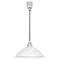 EGLO LORD 2 éclairage en suspension Support flexible E27 60 W Argent