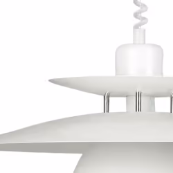 EGLO BRENDA éclairage en suspension Support flexible E27 100 W Blanc