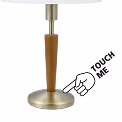 EGLO SOLO 1 lampe de table E14 60 W Marron